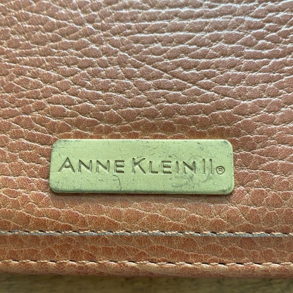 Vintage Leather Anne Klein Clutch Wallet - Picture 12 of 15